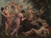 Henri Fantin-Latour The Temptation of St Anthony France oil painting artist